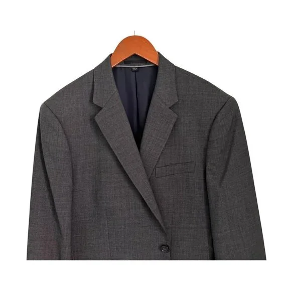 J.Crew Ludlow Blazer 3D Tollegno Wool Gray Lined Size 44R/Slim - Picture 3 of 11